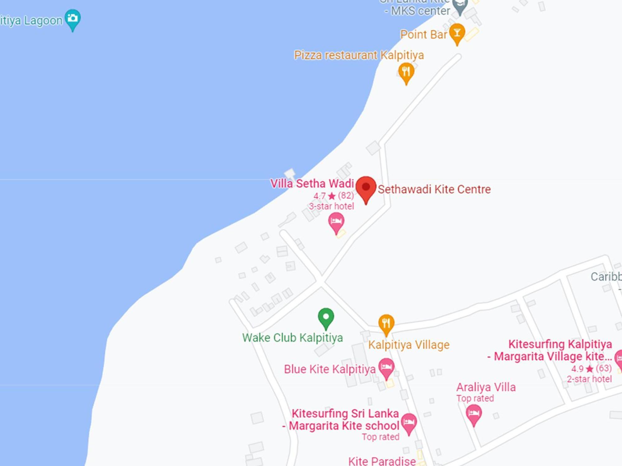 Villa Sethawadi Hotel And Kitesurf Centre Kalpitiya Exteriör bild